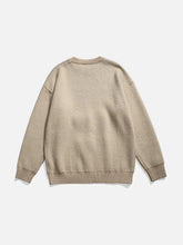 Pull de montagne peint à l'huile